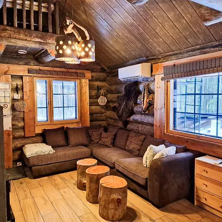 Kelo Huvilla 1 - 10 Henkiloelle, Himos Laensihuippu, 50m² + 60m² Willa