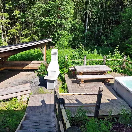 Kelo Huvilla 1 - 10 Henkiloelle, Himos Laensihuippu, 50m² + 60m² *